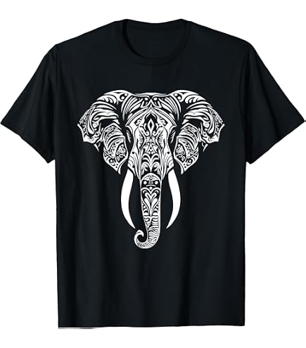 Amazon.com: Elephant Logo T-Shirt, Men's Big and Tall, Black, 2X
