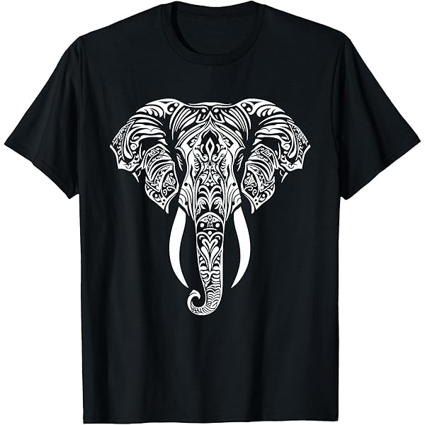Amazon.com: Elephant Tribal Tattoo Art - Mandala Yoga Tribal