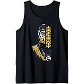 Mortal Kombat Klassic Scorpion Split Face Bust Portrait Tank Top