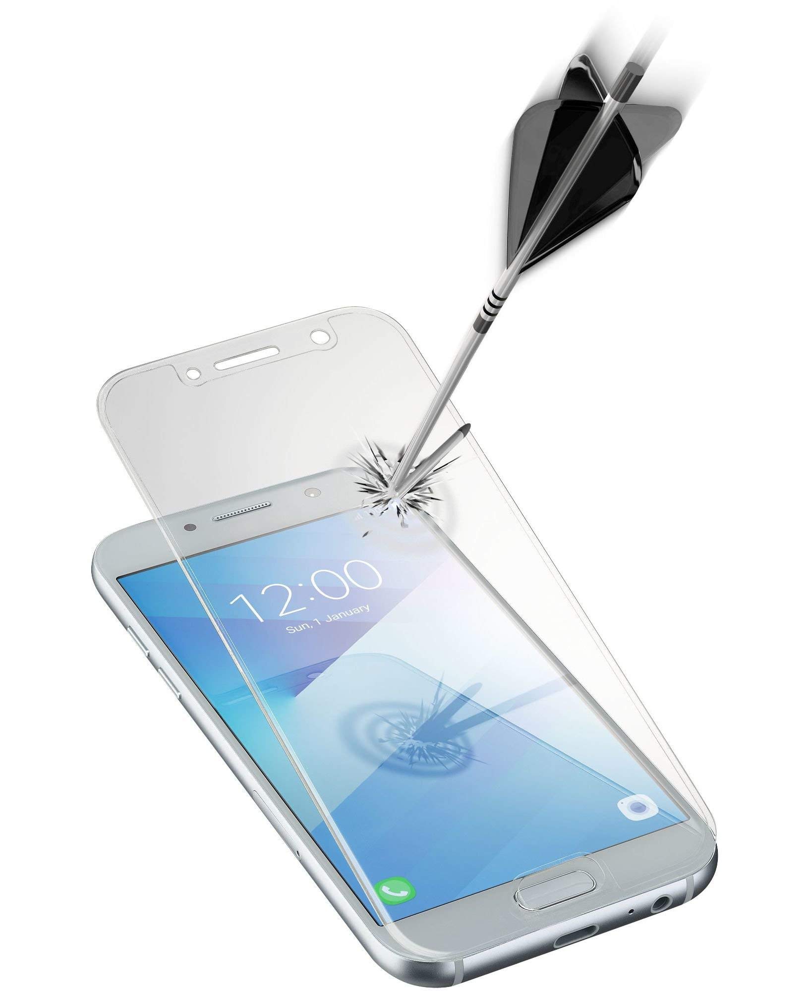 Cellularline TEMPGCAPGALA517T Second Glass Shape fo Samsung Galaxy A5 (2017)