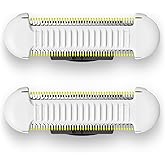 Lâmina de Reposição Philips OneBlade Skin Protect - para Aparador e Barbeador Elétrico OneBlade Intimo, pacote duplo, QP229/5