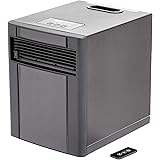 Amazon Basics Portable Eco-Smart Space Heater - Black