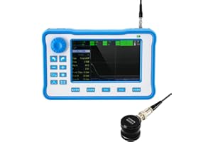 GOYOJO GUF750 Ultrasonic Flaw Detector - Portable UT Thickness Gauge | 5" IPS Touchscreen | DAC/AVG | Metal Defect Detection (Cracks, Inclusions, Porosity)