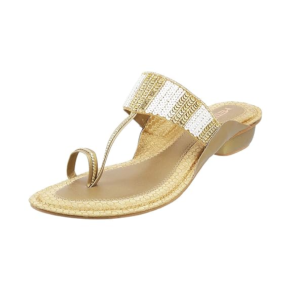 Women's Antic Gold Footwear-4 UK (37 EU) (32-448)