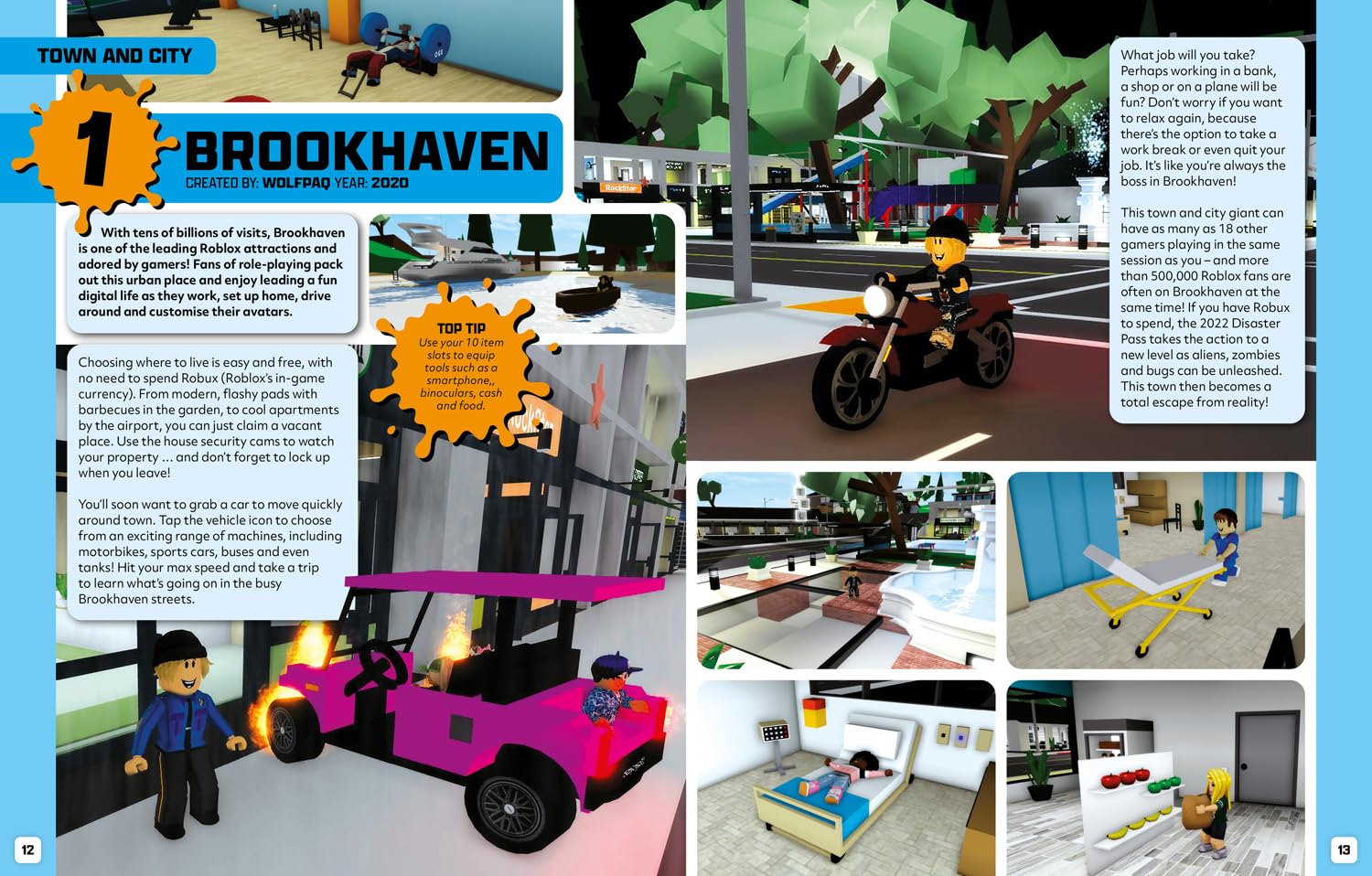 100% Unofficial Roblox Top 100 Games: The ultimate guide to the 100 best games in Roblox in 2024. Full of tips, reviews and illustrations, this is a perfect gift for gamers and kids