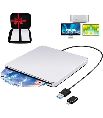 Amazon.com: VikTck USB-C Superdrive External DVD/CD Reader and DVD