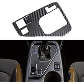 INTGET Small Gear Panel Cover for 2024 2025 2026 Crosstrek/Impreza Accessories Carbon Fiber Plastic Center Console Gear Shift