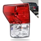 Tail Light Compatible With 2010-2013 Toyota Tundra Left Driver Side | With Bulbs,Taillight,Rear light,Replace 815600C090 TO2800183