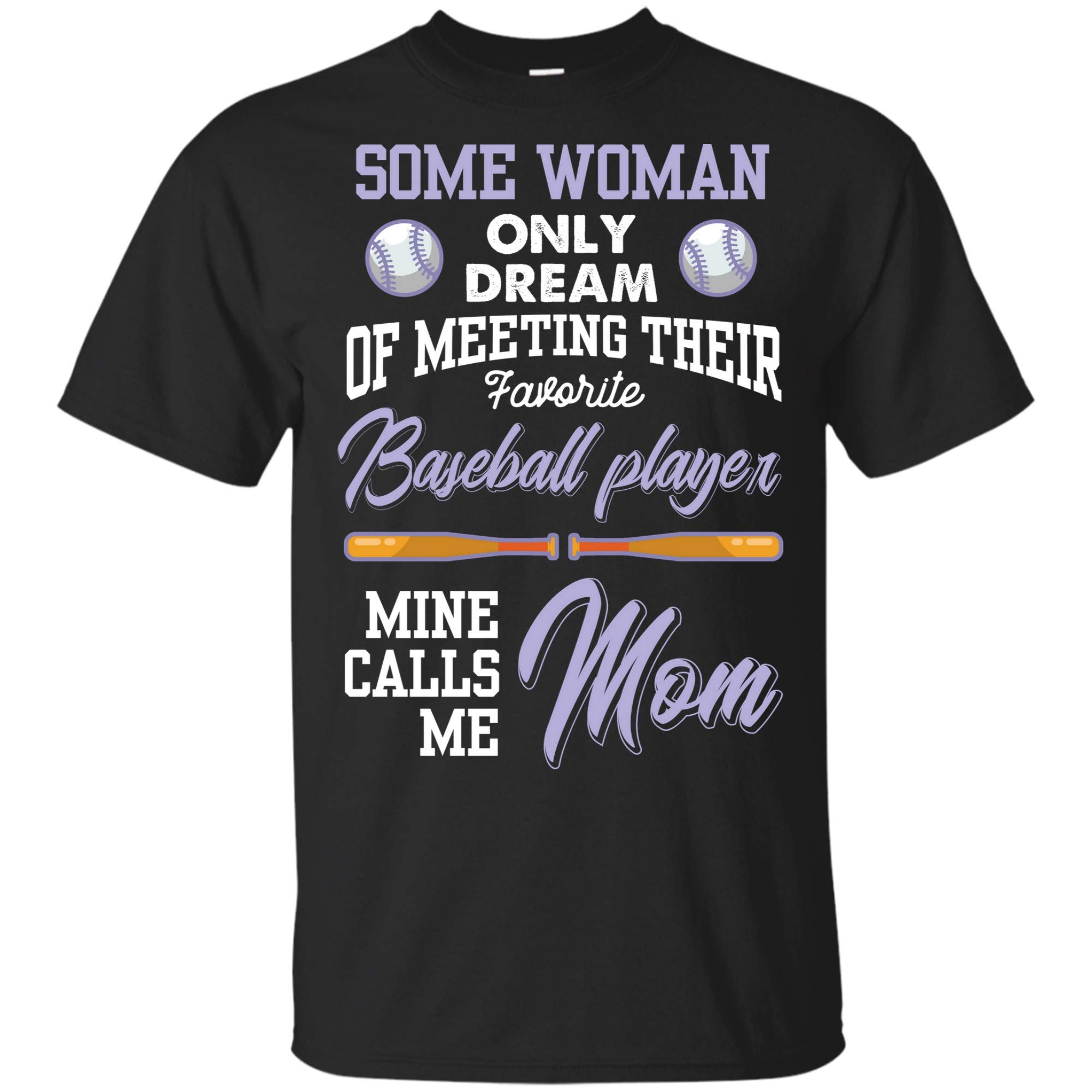 Baseball Mom T Shirt Favorite Baseball Player Mother Gifts Tee 1673 Kitilan