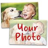 Custom Photo Magnet – Personalize with Your Pictures – Singles and Bulk - 2x3 in Rectangle for Refrigerator, Locker, Office Board (1)