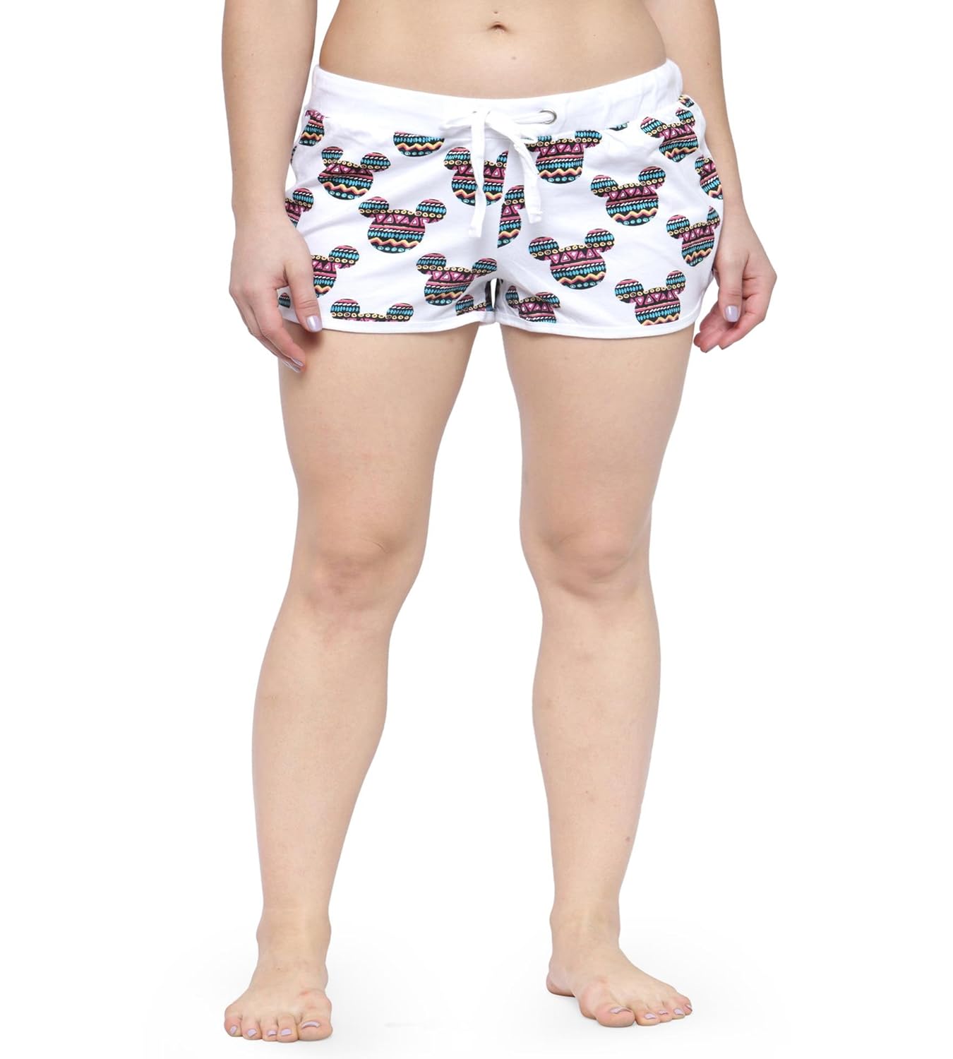kotty printed women's multicolor night shorts