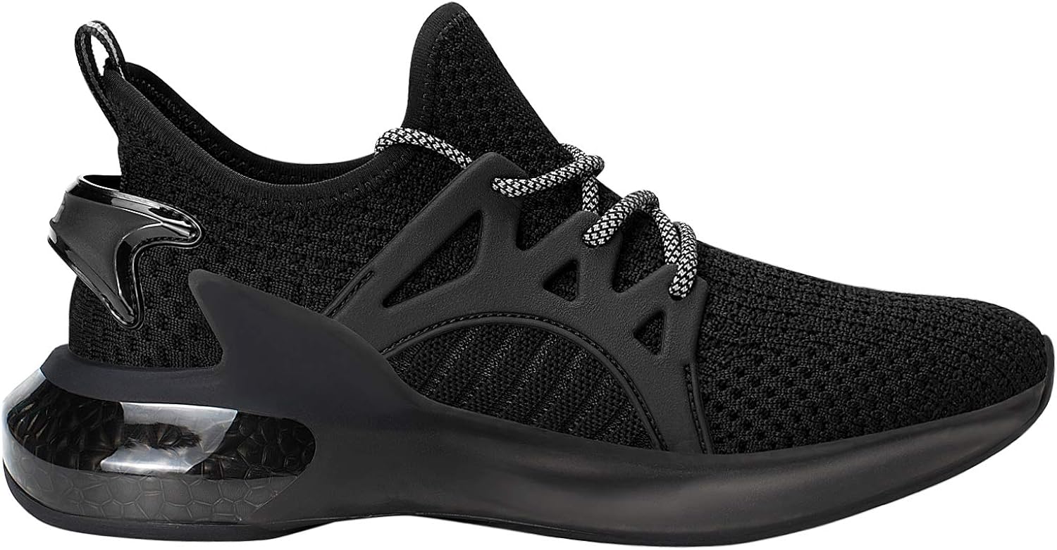 womens black non slip sneakers