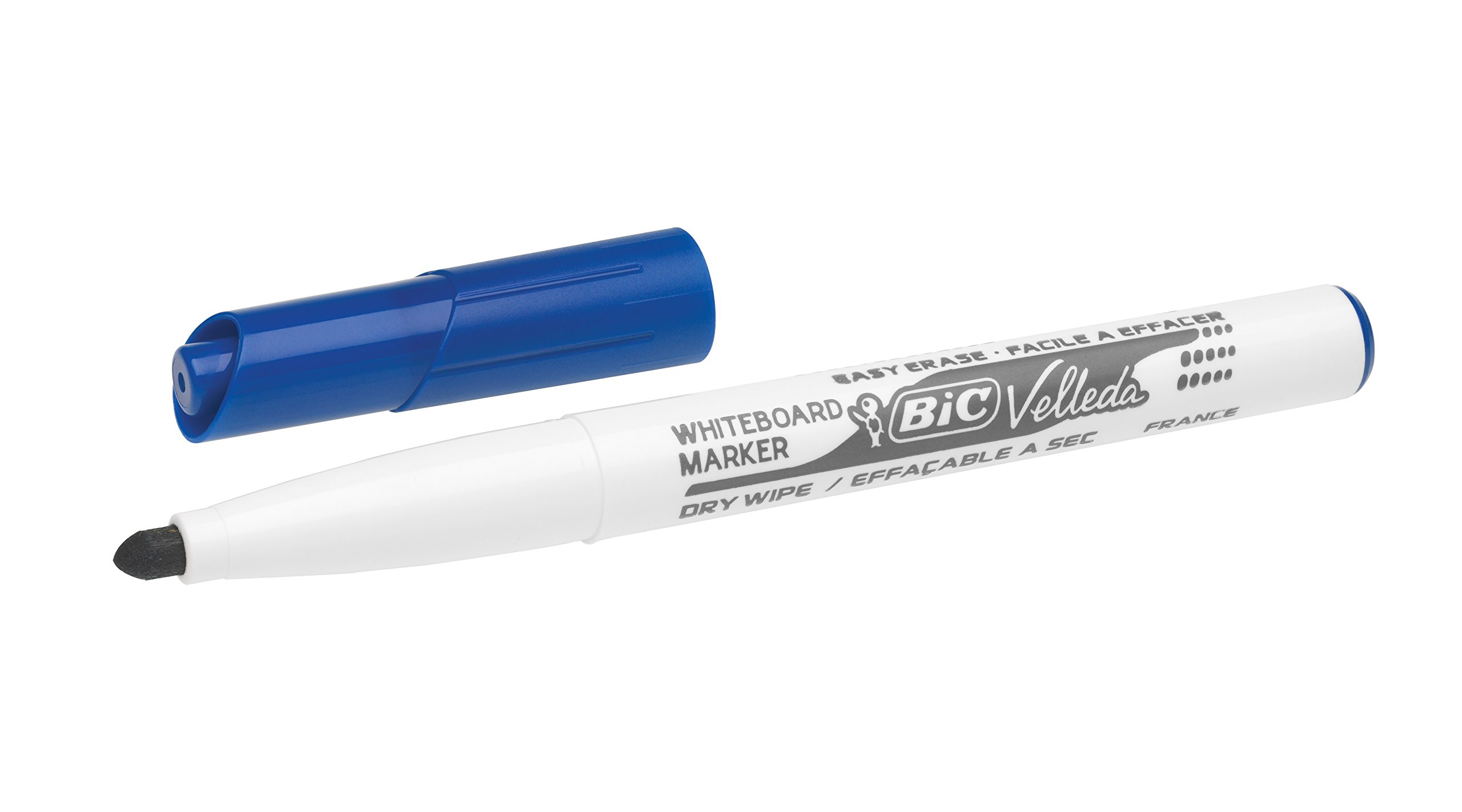 BIC Velleda 1741 BIC Pennarello per Lavagna, 2,0 mm, blu