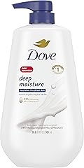 Dove Body Wash with Pump Deep Moisture For Dry Skin Moisturizing Skin Cleanser with 24hr Renewing MicroMoisture Nourishes The