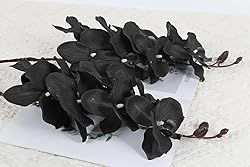 ICBOX 6PCS 41in Artificial Orchid Flowers Faux
