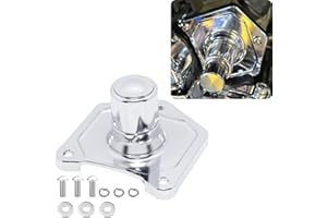 AC-MTORC Motorcycle Push Button Solenoid Cover Starter Engine Starter for Harley Softail Dyna Sposter Big Twin Model 1991-2017