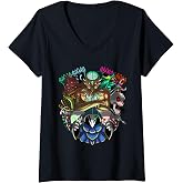 Womens Terraria Boss Rush: Hardmode Edition V-Neck T-Shirt