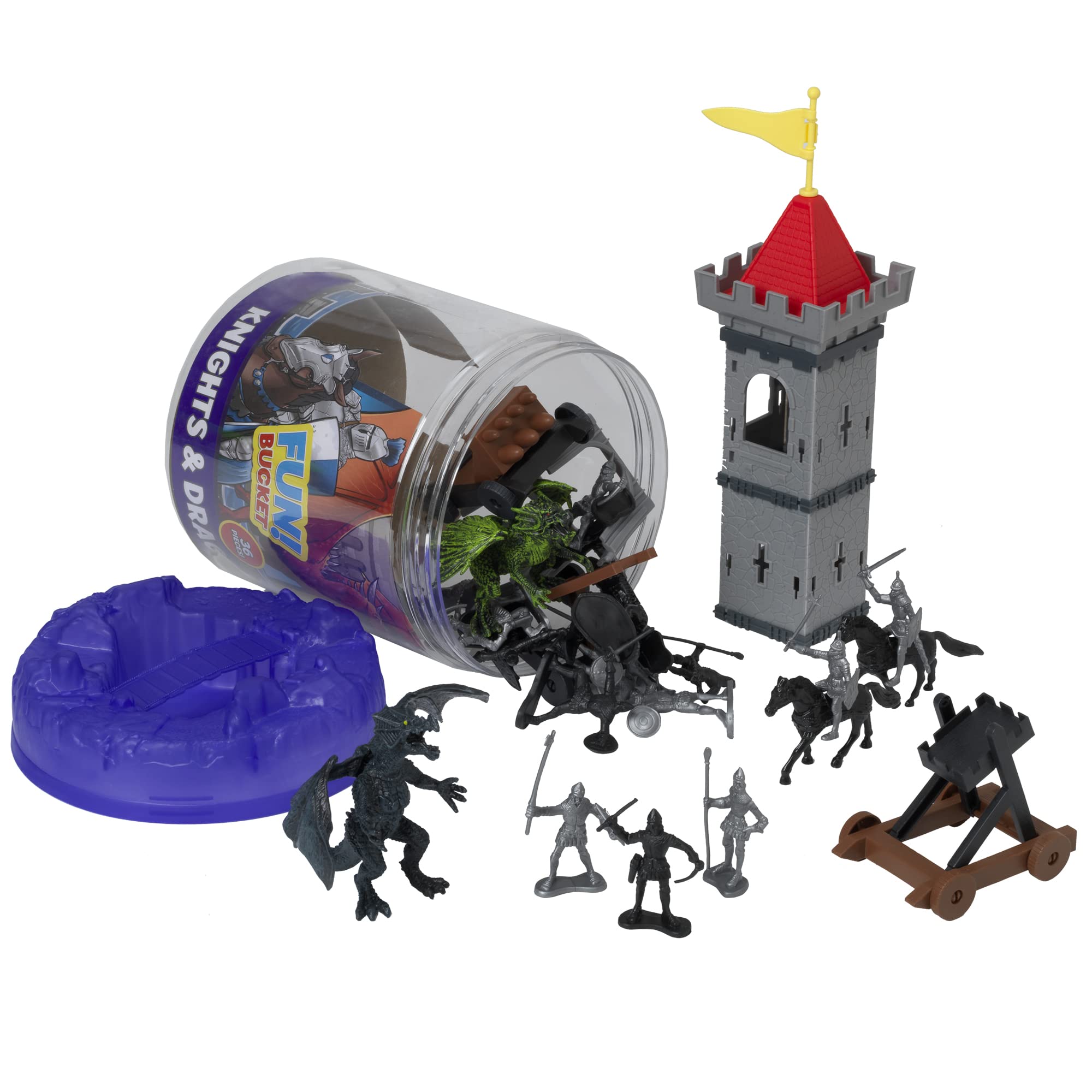 Fun Buckets Peterkin Large Knights & Dragons Roleplay Toy