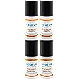 Hold Up Body Adhesive Premium – Body Glue for Dancers Roll On Skin Adhesive for Compression Socks Thigh Highs Costumes Clothing Lingerie Fashion Cosplay – 2 oz Roll On, 4-Pack