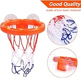 ENTHUR Bath Toy Basketball Hoop & Balls Set Multicolor 3 Balls Included view 5