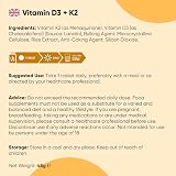WeightWorld Vitamin D3 4000IU & K2 125μg 365 Tablets Vitamin D3 K2 view 7