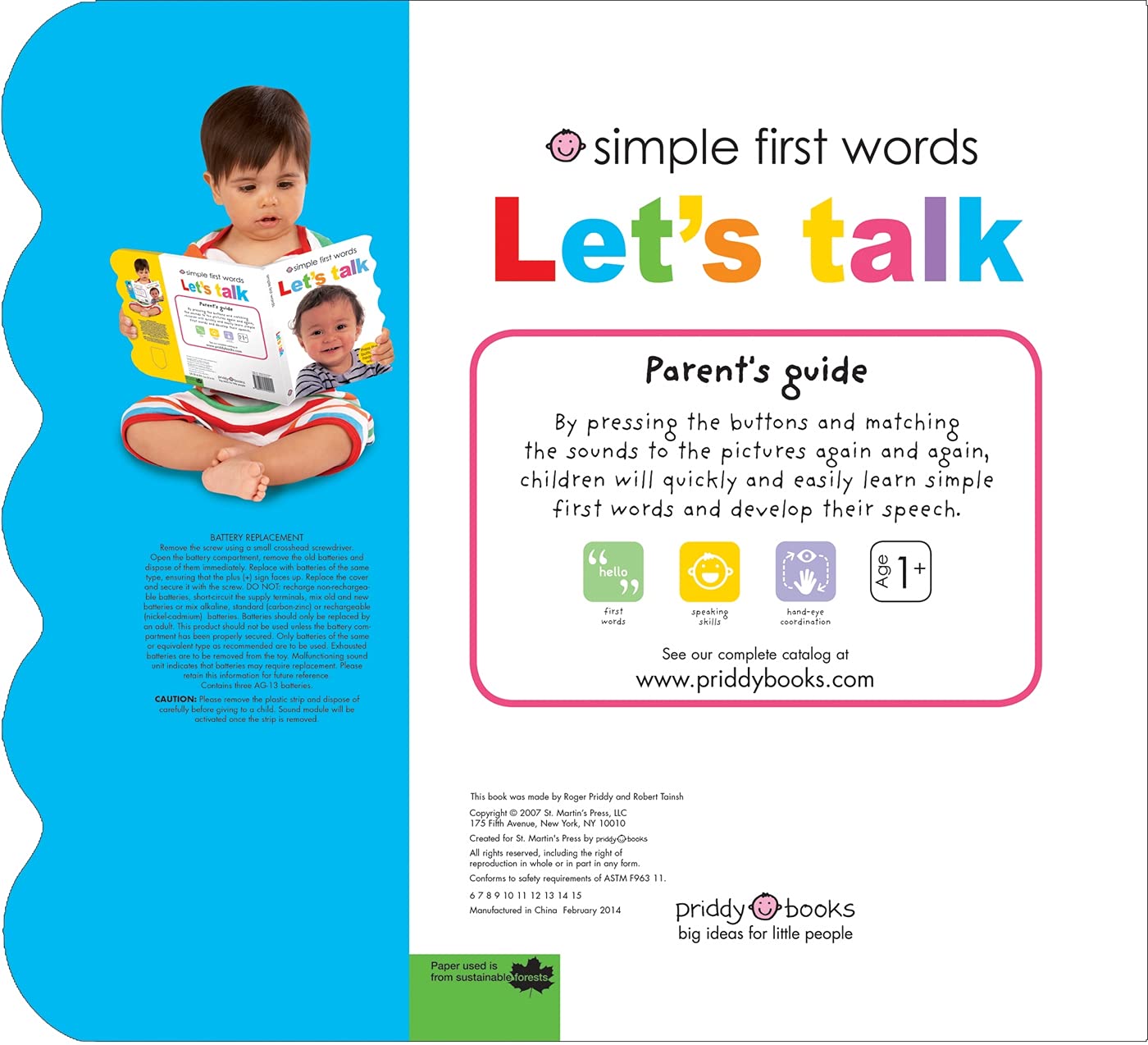 Simple First Words Let's Talk