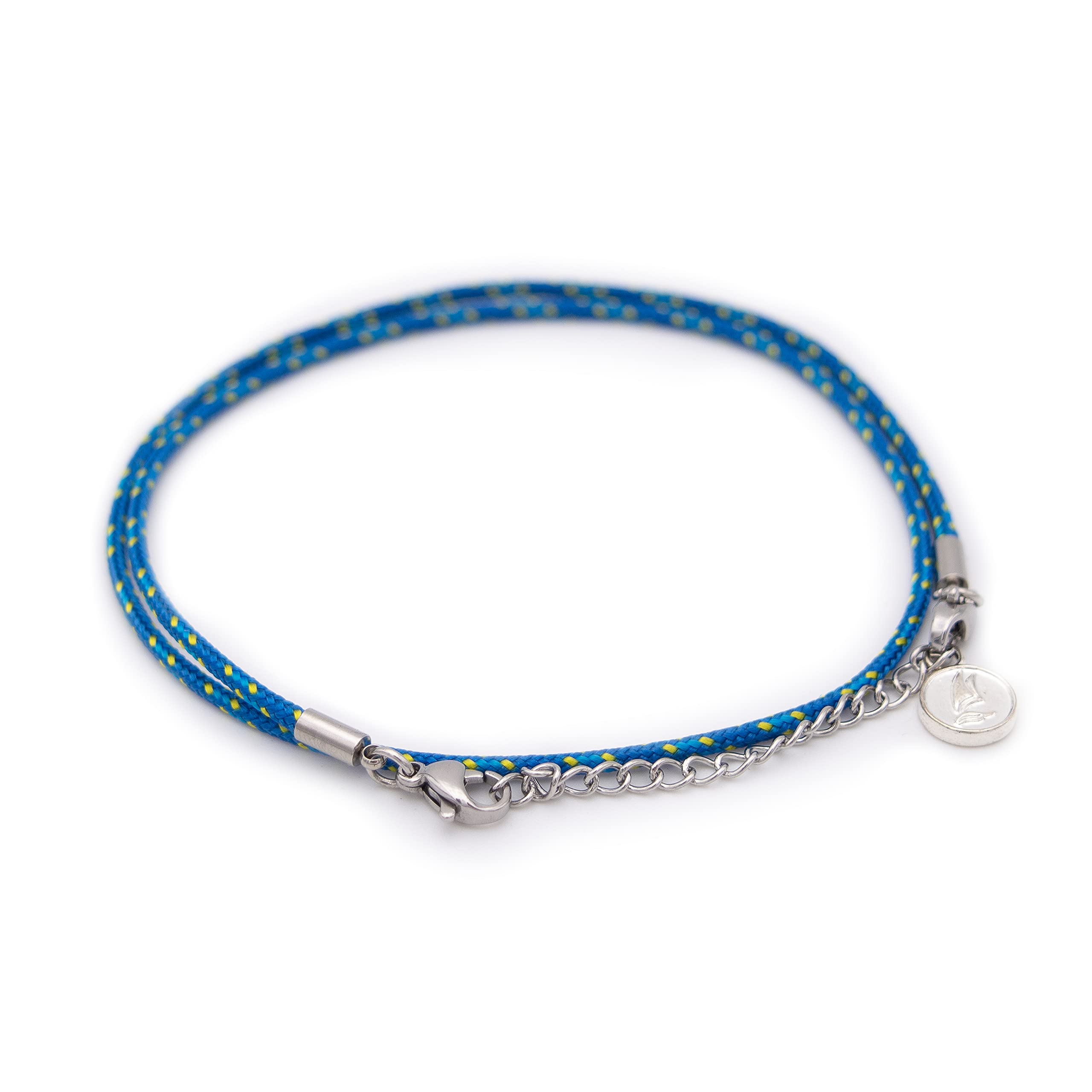 Wind Passion - Rope Anklet for Women & Men - Adjustable & Waterproof Threaded Ankle Bracelets - Handmade Braided String Bracelet - Nautical Ankle Bracelet for Teen Girls