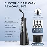 AFDEAL Electric Ear Wax Removal Kit 4 Modes 16 Tips USB Charging view 3