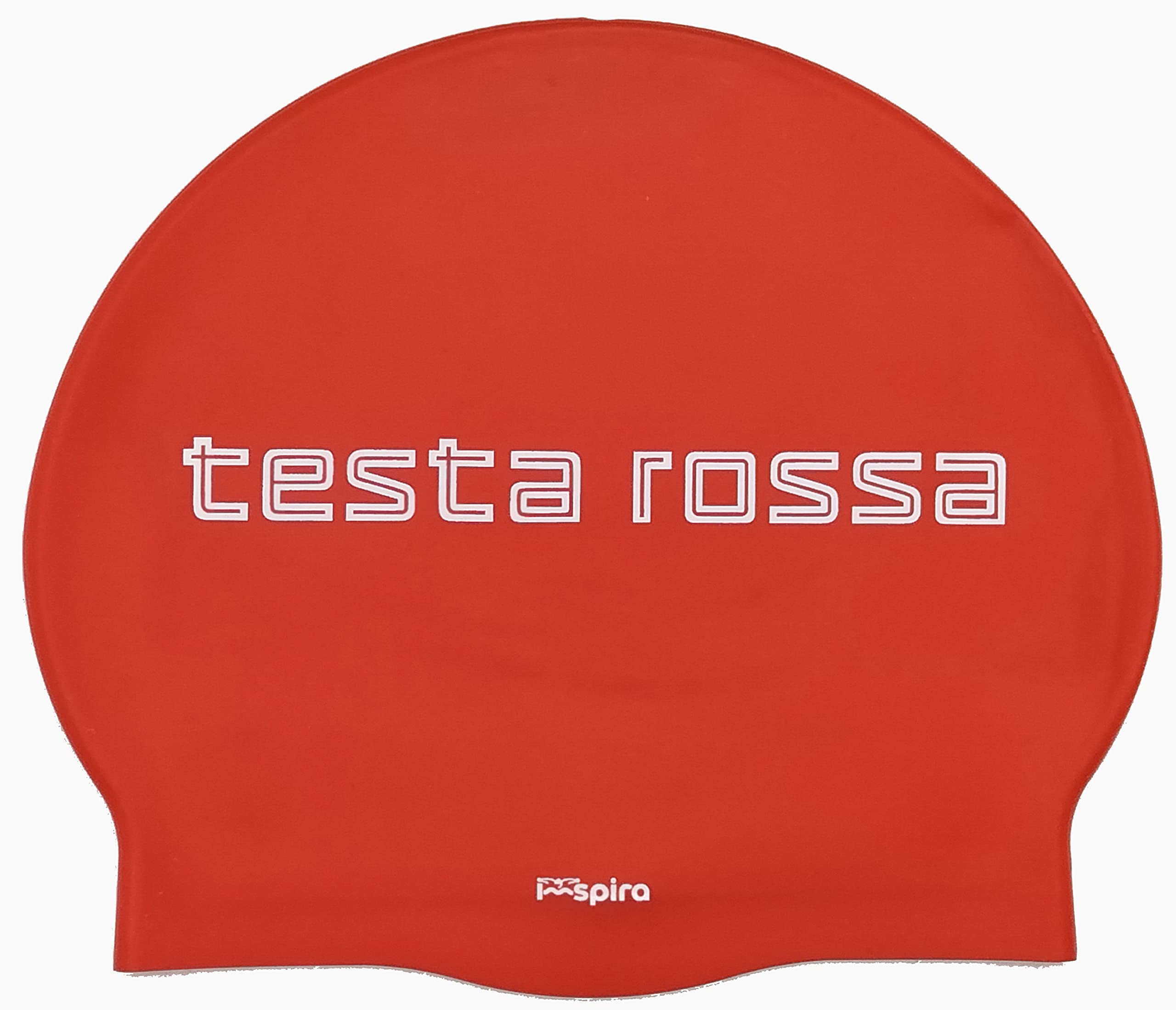 Testa Rossa Silicone Swimming Cap | Swim Cap | Pool Cap | Great comfort and fit | Art and Swimming | Made in Spain