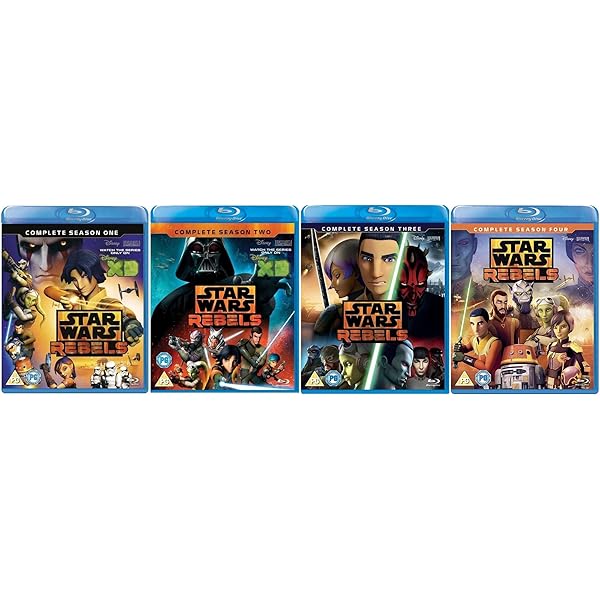 Amazon.com: Star Wars Rebels Complete Series Seasons 1-4 Blu