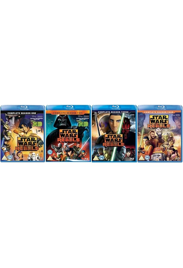 Amazon.com: Star Wars Rebels Complete Series Seasons 1-4 Blu-Ray