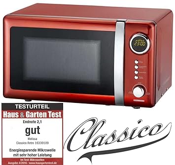 700 W Microondas 20 litros (Plato Giratorio Melissa Classico Retro ...