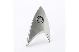 QMx Star Trek: Discovery Magnetic Insignia Badge Science,Multi Colour,One Size