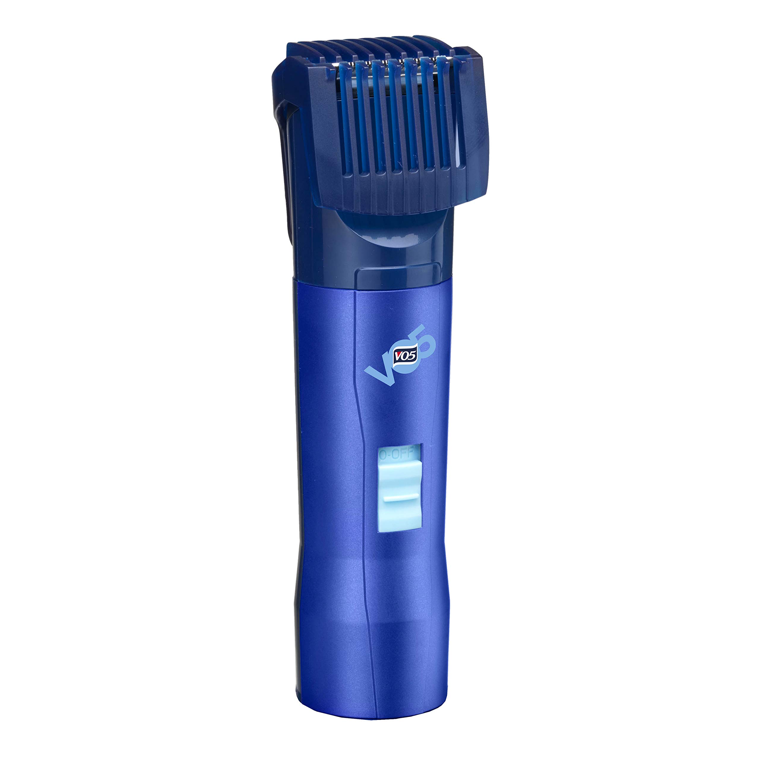 Alberto VO5 Blue Beard Trimmer, 2-14mm, 7 Position Comb Guide, Battery Operated, 3 Year Guarantee