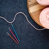 KnitPro Wool Set of 3 Aluminium Knitting Needles Multi-Colour 2.25 2.75 3.25mm view 7