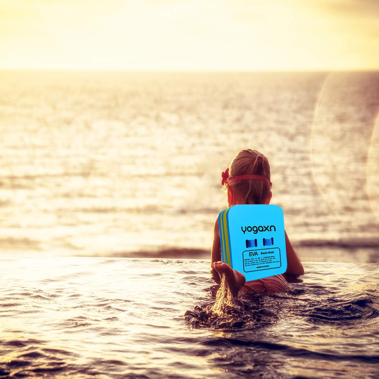 Back Float Safety Swim Trainer Small Adjustable Layered Bubble Belt Swimming Equipment with Safety Clips Float for Boys and Girls or Toddlers Kids Sports Pool Course Assisting Children to Learn(Small): Sports & Outdoors