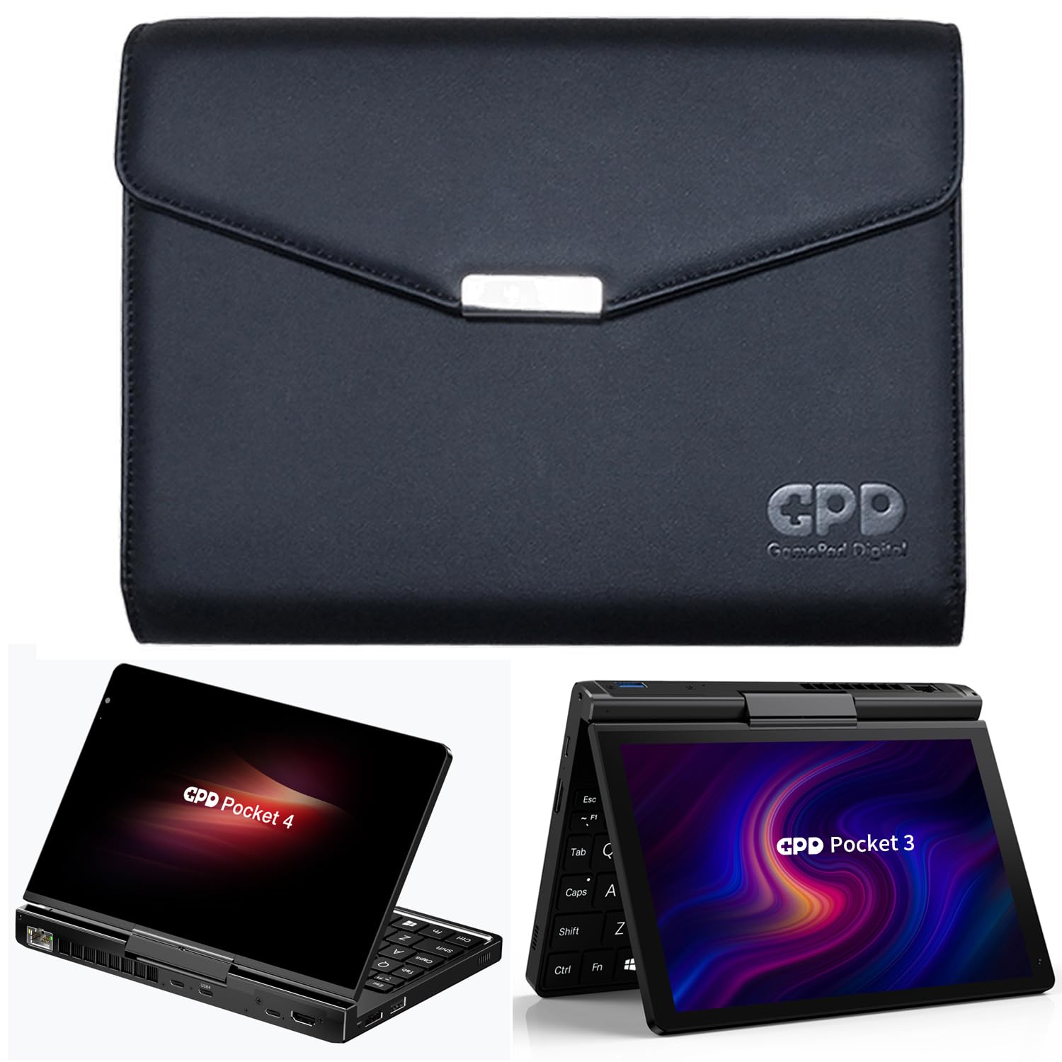 Photo 1 of GPD Pocket 4, GPD Pocket 3 & GPD P2 Max Laptop Official Protective Case Bag for GPD laptops Mini Laptop Cover case for GPD Pocket 4, GPD Pocket 3 & P2 MAX