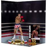 McFarlane Toys - Rocky Balboa (Rocky IV) 6in Posed Figure | Movie Maniacs Rocky IV 6 Inch Static Figure Wave 3 - Rocky Balboa