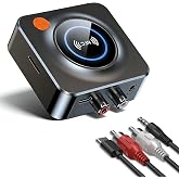 Bluetooth Receiver for Home Stereo, AUX RCA to Bluetooth Adapter | NFC Bluetooth Audio Receiver for Old Speakers Music Streaming Sound System, KAIY Convert Wired Speakers to Wireless