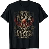 Five Finger Death Punch - 100 Proof T-Shirt - Unisex-Adult, Black, Small