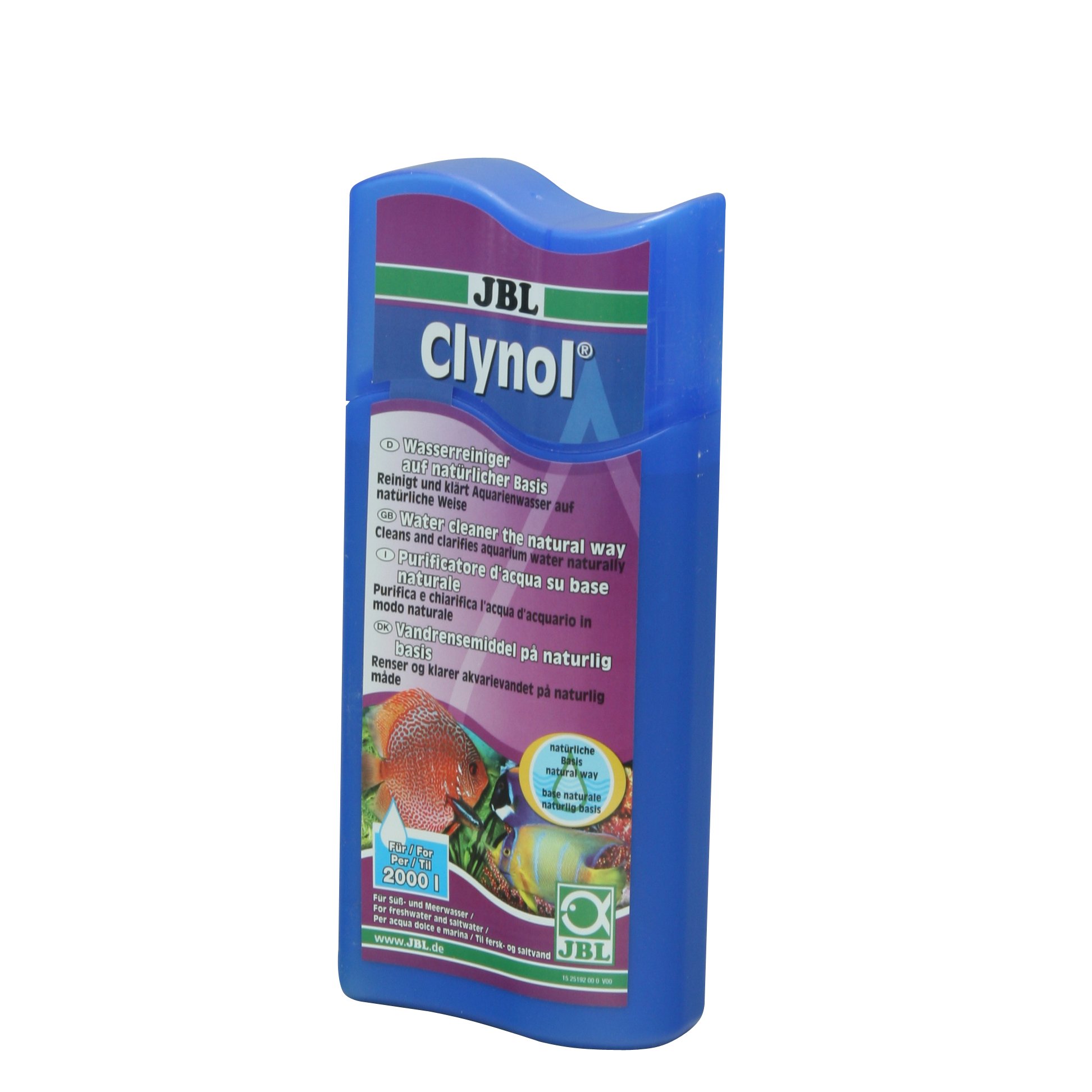 JBL Clynol 500 ml, Water conditioner for cleaning and clarifying fresh and saltwater aquariums