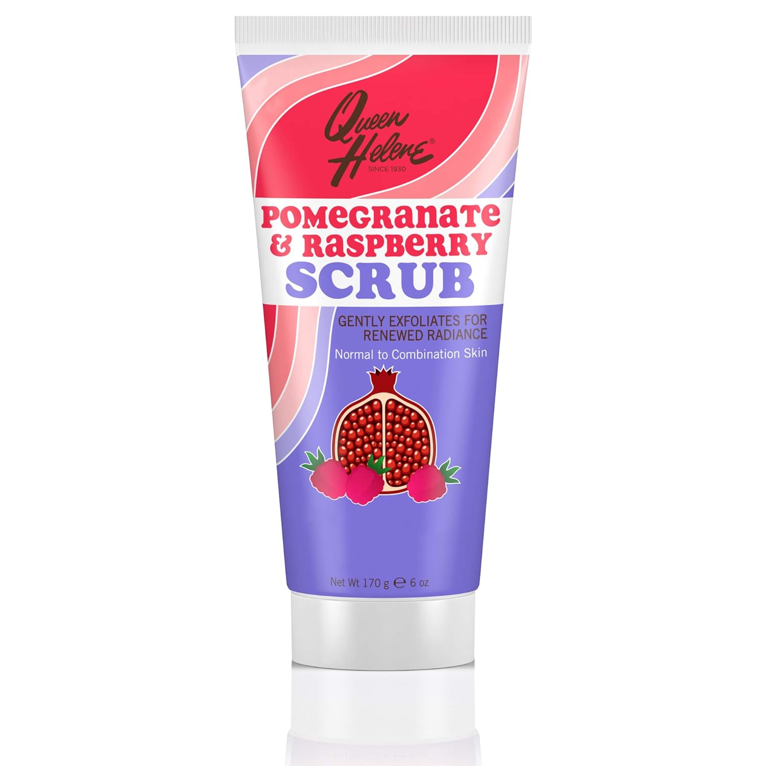 Queen Helene Facial Scrub, Mint Julep, 6 Ounce [Packaging May Vary]: Beauty