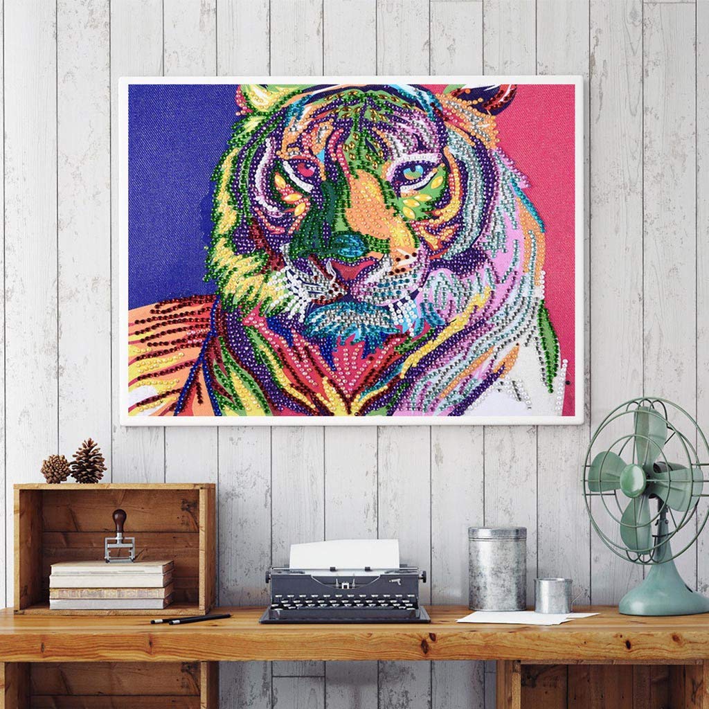 Diamond Painting Caballo Pavo Real Perro 5d Diamant Pintura DIY de ...
