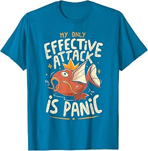 Fish My Only Effective Attack is Panic T-Shirt