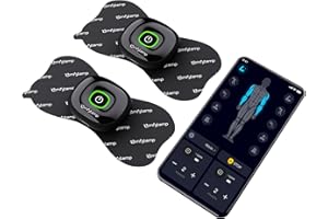 Comfytemp Wireless TENS Unit Muscle Stimulator with APP, FSA HSA Eligible Smart Dual Host TENS Machine for Pain Relief, EMS Device with 32 Modes, Pulse Muscle Massager for Back Shoulder Sciatica K6108