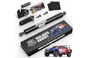 InTimesAuto Truck Tailgate Assist Accessories for 2017-2024 Ford F-250 F-350 Super Duty, No-Drill Installation, Smooth Drop Rate for Enhanced Safety and Durability in Off-Road Adventures