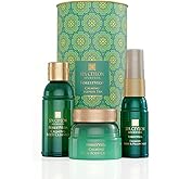 Spa Ceylon ForestVeda Calming Wellness Trio, Pampering Kit with Natural Ingredients, Ayurvedic Gift Set with Shower Gel, Body Cream & Pillow Mist, Christmas Gifts (Peppermint)