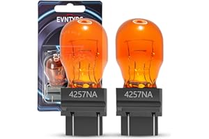 evntyps 12V OEM Standard 4257NA Halogen Bulbs Amber Yellow Fit For 2022-2024 Ford Maverick XL/XLT/Lariat accessories, for F-1