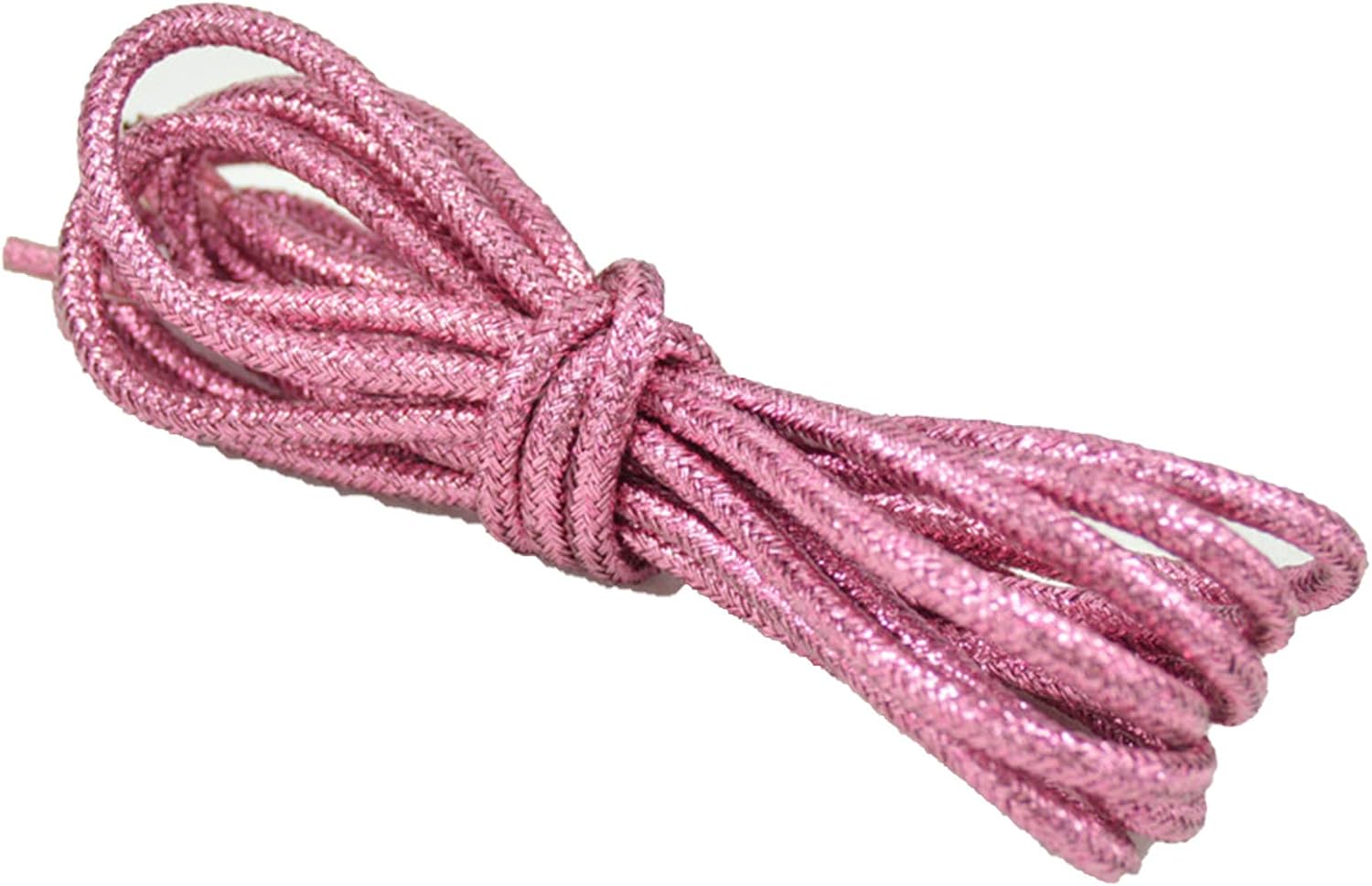 shoelaces Shiny Gold And Silver Colorful Bright Round Shoelaces 15