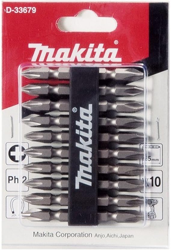 Makita Screw Driver Bit Double HeadPh2 (Silver) Amazon.in Home